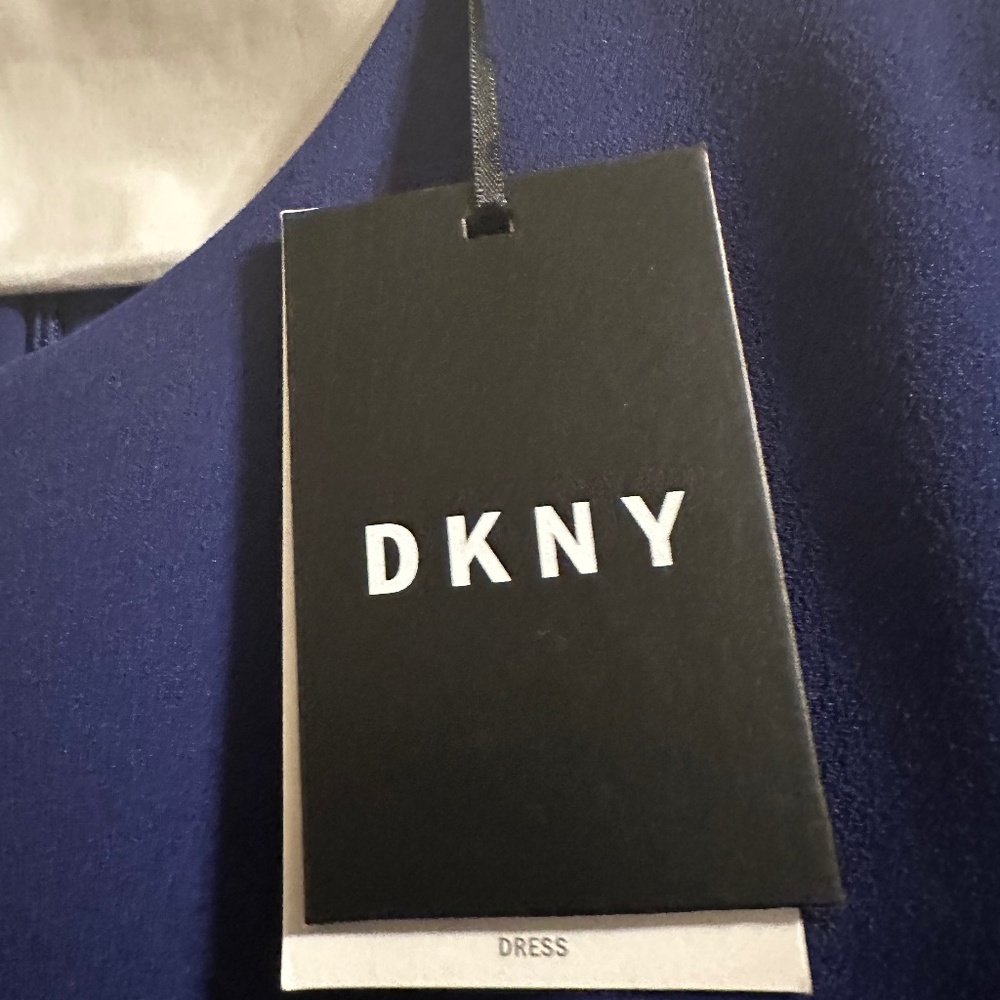 DKNY ROYAL BLUE DRESS size 2 new with tags